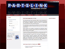 Tablet Screenshot of partslink.org